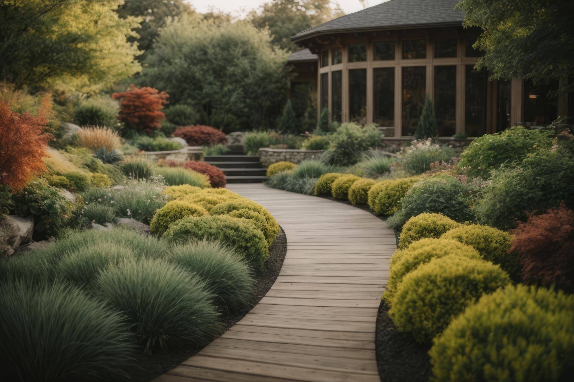 Jakie krzewy ozdobne posadzić przed domem żeby ogród zachwycał przez cały rok?