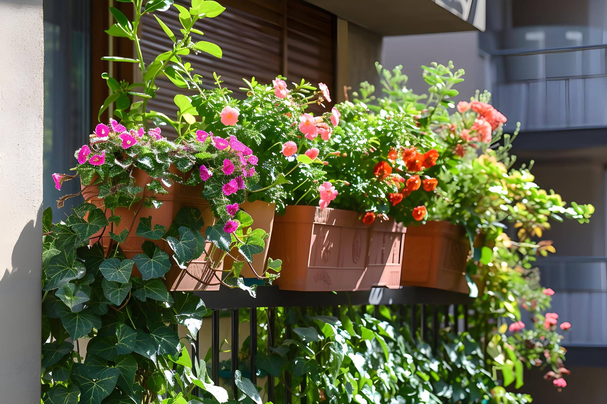 Jakie kwiaty do korytek na balkon warto wybrać?